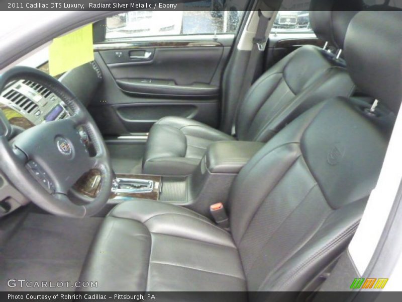 Radiant Silver Metallic / Ebony 2011 Cadillac DTS Luxury