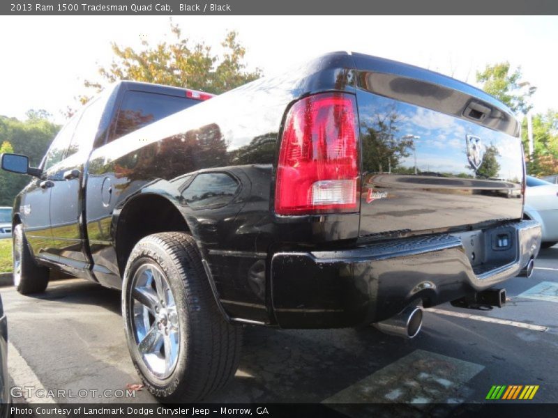 Black / Black 2013 Ram 1500 Tradesman Quad Cab