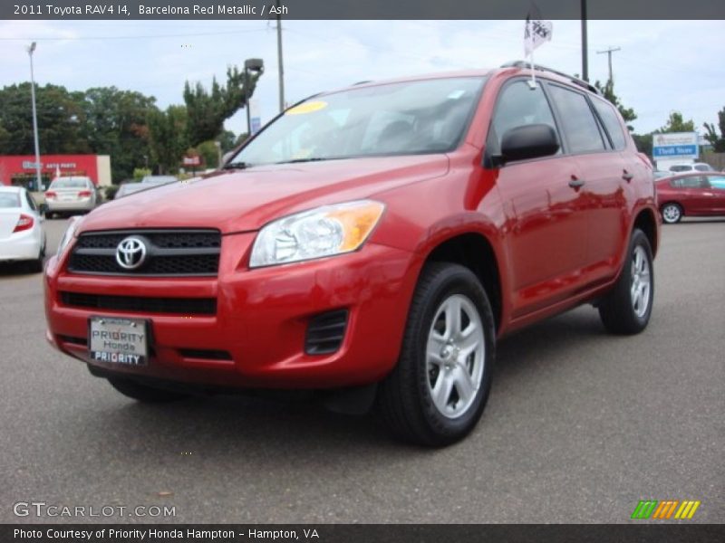 Barcelona Red Metallic / Ash 2011 Toyota RAV4 I4