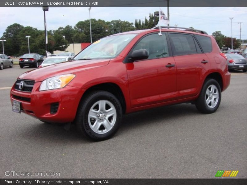Barcelona Red Metallic / Ash 2011 Toyota RAV4 I4