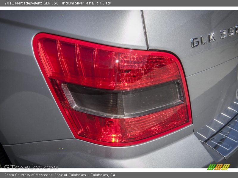 Iridium Silver Metallic / Black 2011 Mercedes-Benz GLK 350