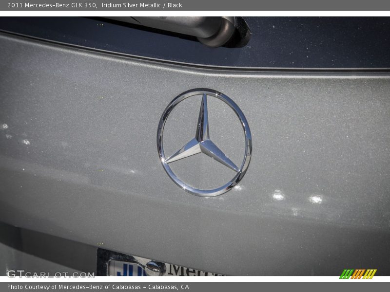 Iridium Silver Metallic / Black 2011 Mercedes-Benz GLK 350