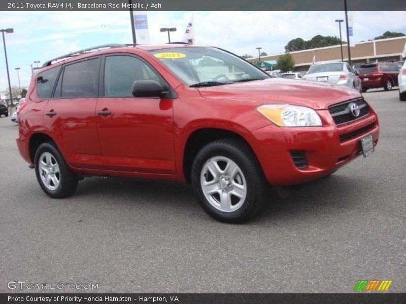 Barcelona Red Metallic / Ash 2011 Toyota RAV4 I4