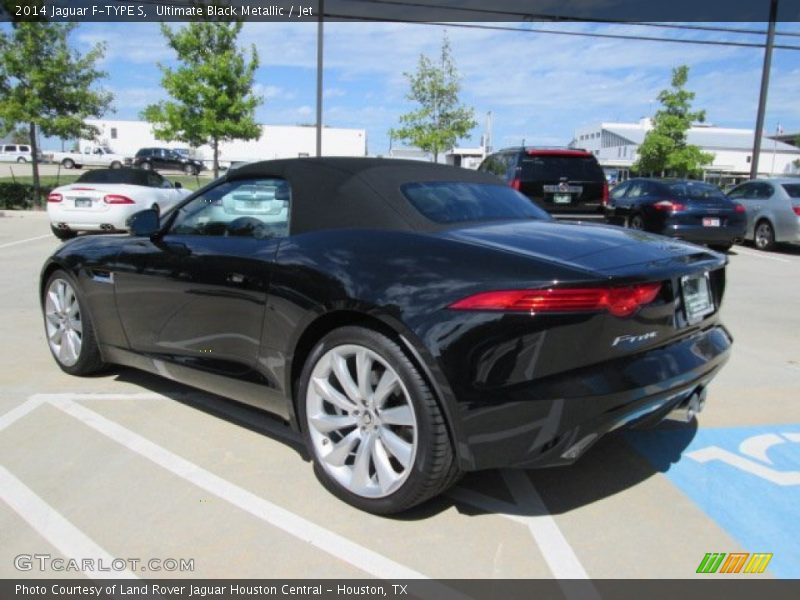 Ultimate Black Metallic / Jet 2014 Jaguar F-TYPE S