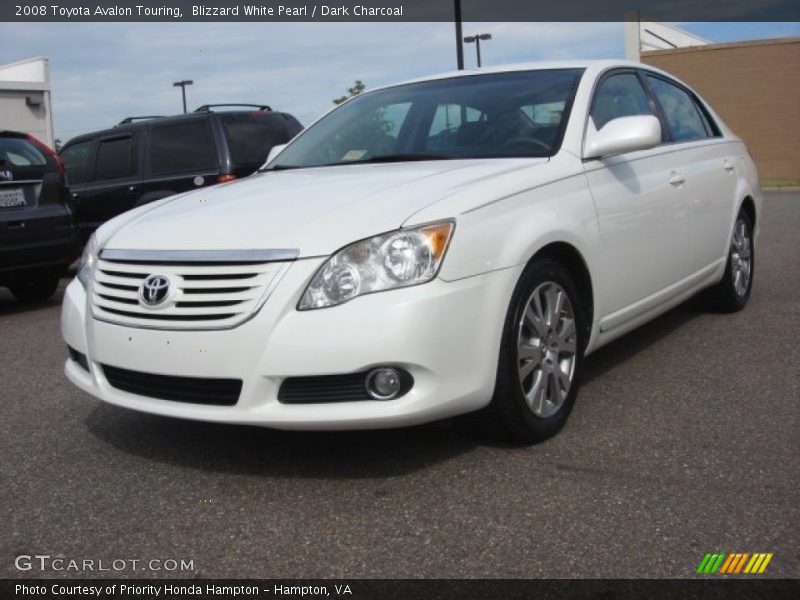 Blizzard White Pearl / Dark Charcoal 2008 Toyota Avalon Touring