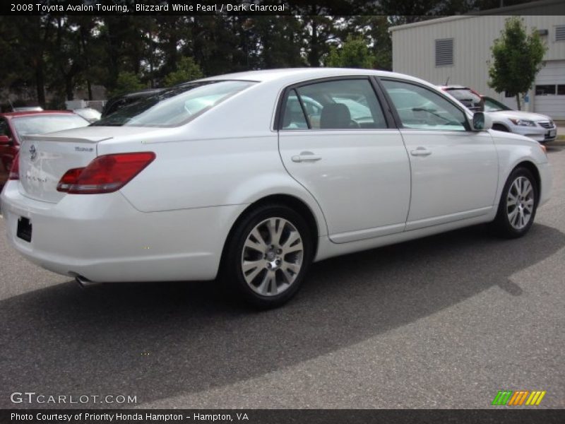Blizzard White Pearl / Dark Charcoal 2008 Toyota Avalon Touring
