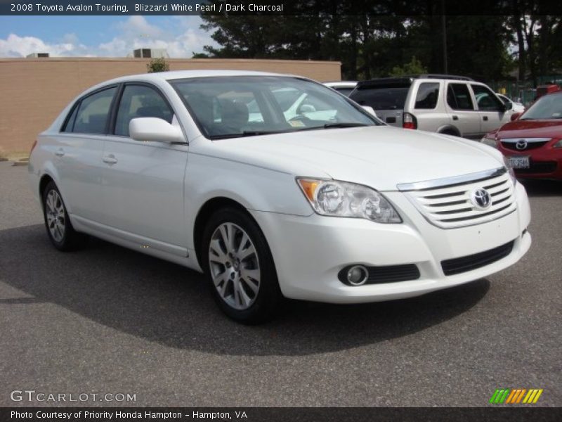 Blizzard White Pearl / Dark Charcoal 2008 Toyota Avalon Touring