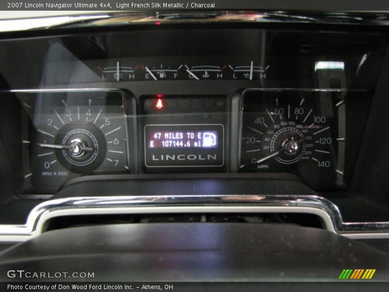 Light French Silk Metallic / Charcoal 2007 Lincoln Navigator Ultimate 4x4