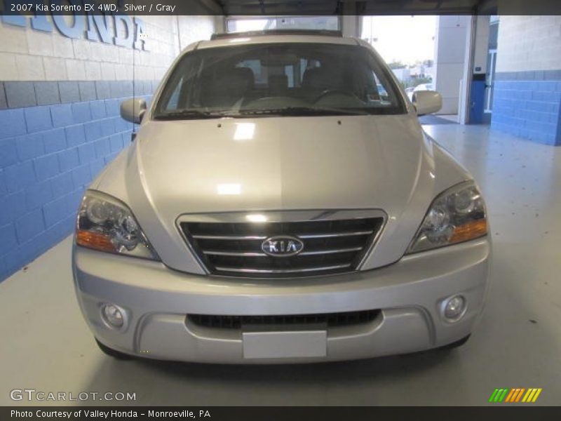 Silver / Gray 2007 Kia Sorento EX 4WD