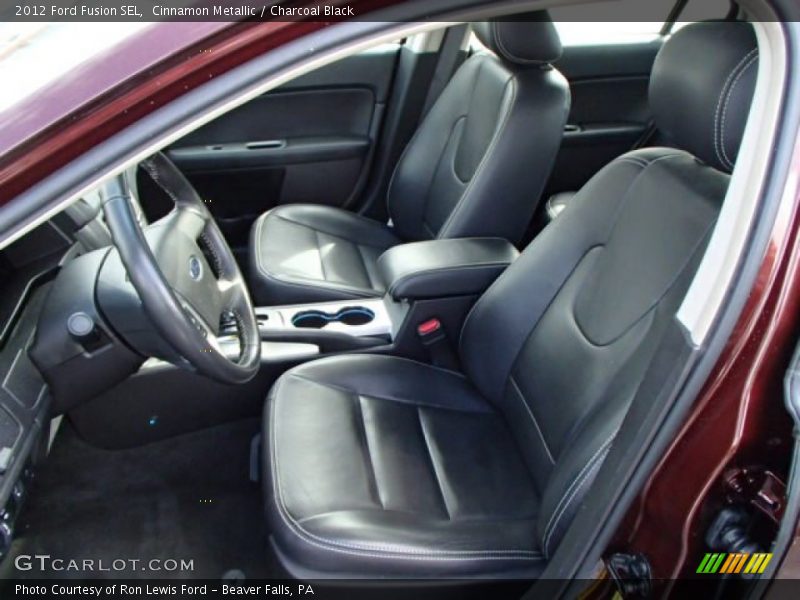 Cinnamon Metallic / Charcoal Black 2012 Ford Fusion SEL