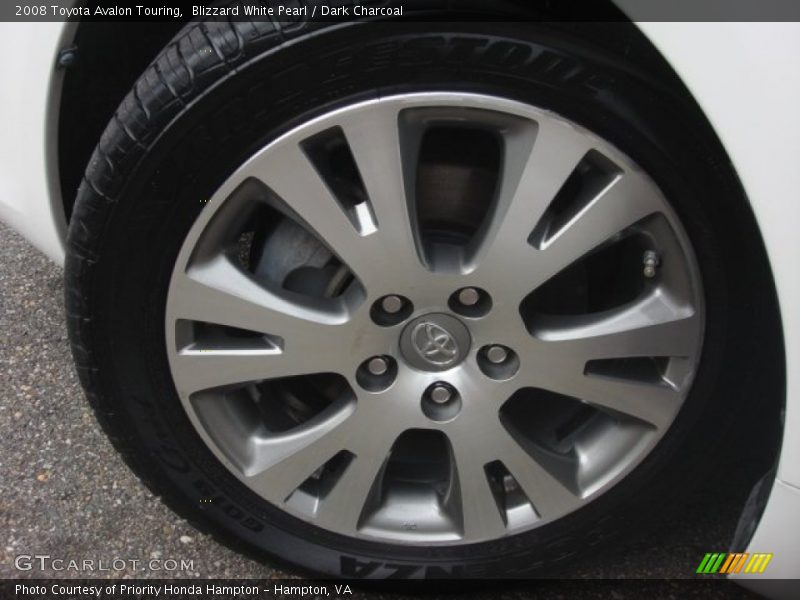 Blizzard White Pearl / Dark Charcoal 2008 Toyota Avalon Touring