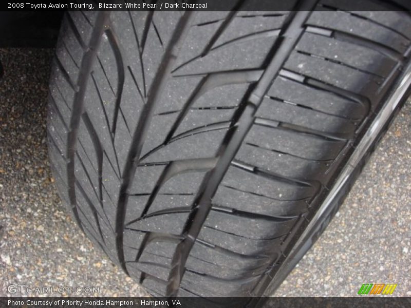 Blizzard White Pearl / Dark Charcoal 2008 Toyota Avalon Touring