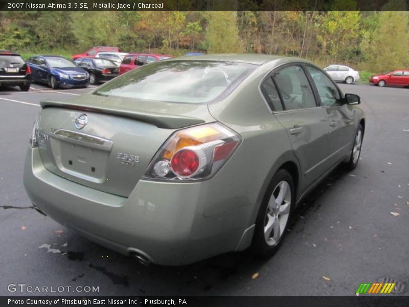 Metallic Jade / Charcoal 2007 Nissan Altima 3.5 SE