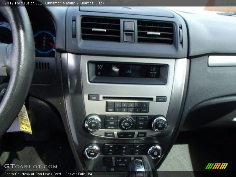 Cinnamon Metallic / Charcoal Black 2012 Ford Fusion SEL
