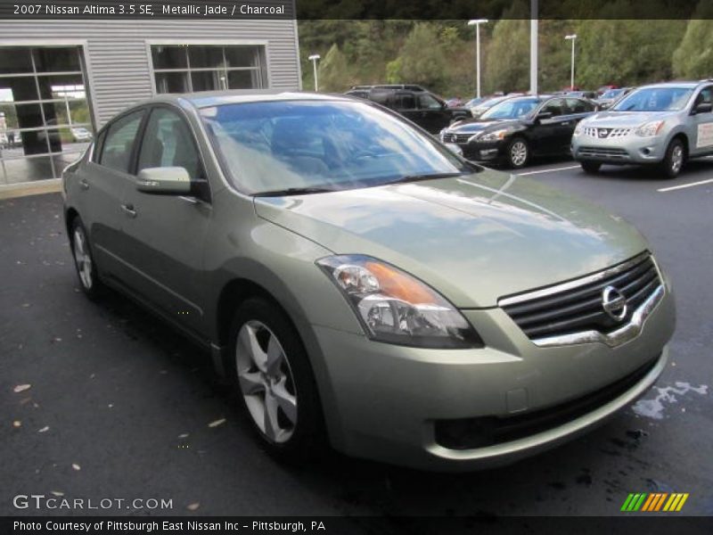 Metallic Jade / Charcoal 2007 Nissan Altima 3.5 SE