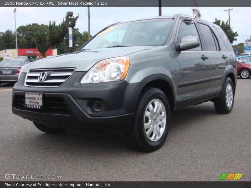 Silver Moss Metallic / Black 2006 Honda CR-V EX 4WD