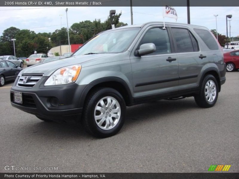 Silver Moss Metallic / Black 2006 Honda CR-V EX 4WD