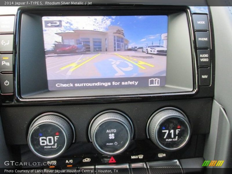 Controls of 2014 F-TYPE S