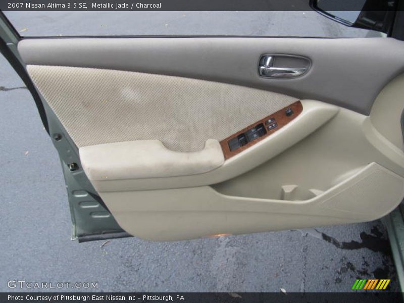 Metallic Jade / Charcoal 2007 Nissan Altima 3.5 SE