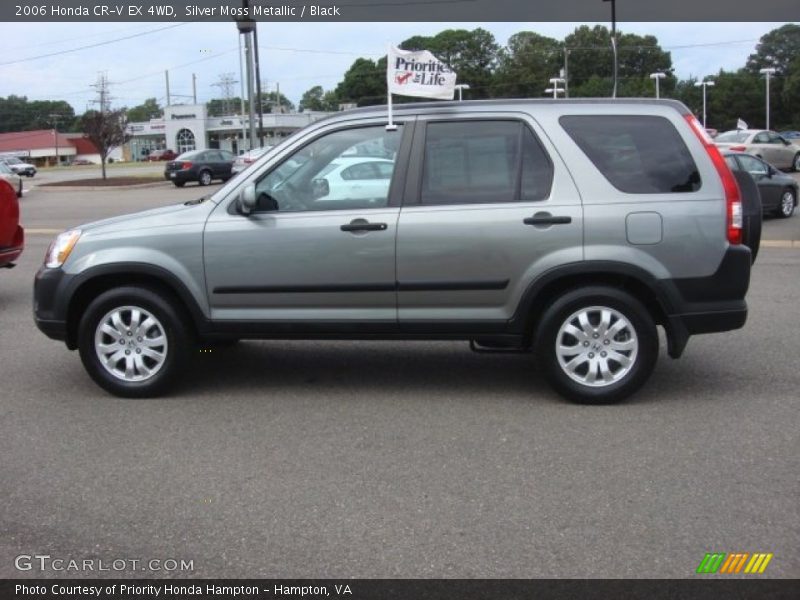 Silver Moss Metallic / Black 2006 Honda CR-V EX 4WD
