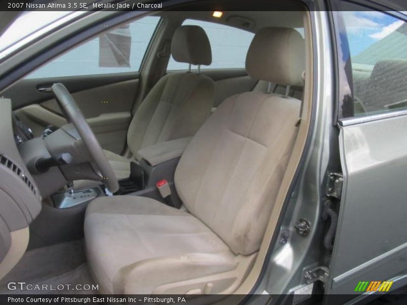 Metallic Jade / Charcoal 2007 Nissan Altima 3.5 SE