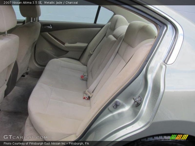 Metallic Jade / Charcoal 2007 Nissan Altima 3.5 SE