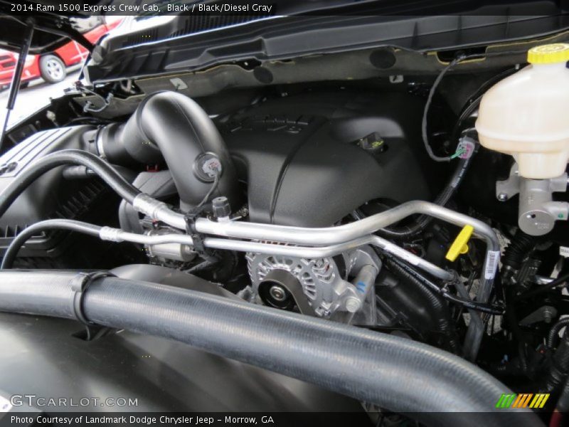 Black / Black/Diesel Gray 2014 Ram 1500 Express Crew Cab