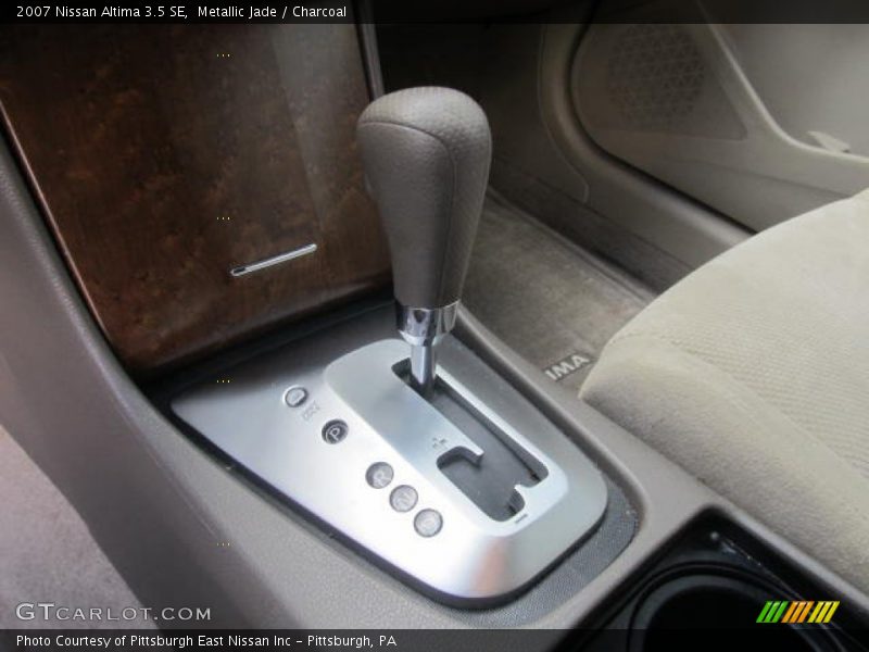 Metallic Jade / Charcoal 2007 Nissan Altima 3.5 SE