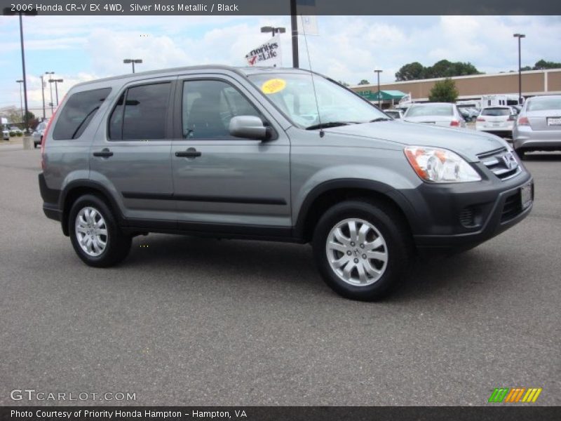 Silver Moss Metallic / Black 2006 Honda CR-V EX 4WD