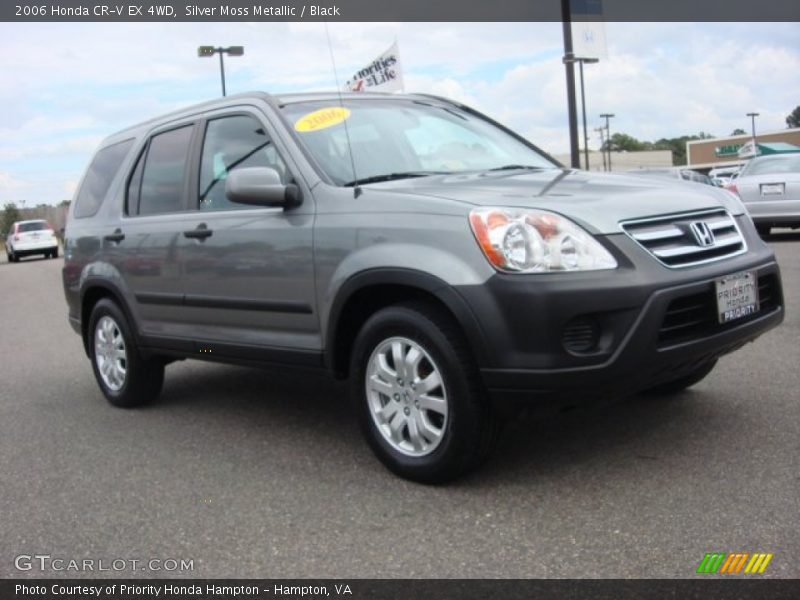 Silver Moss Metallic / Black 2006 Honda CR-V EX 4WD