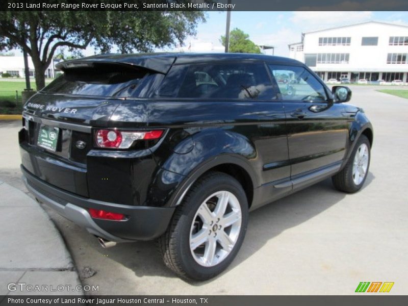 Santorini Black Metallic / Ebony 2013 Land Rover Range Rover Evoque Pure