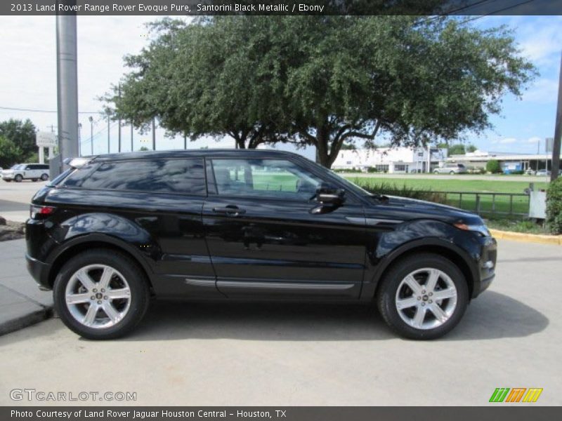  2013 Range Rover Evoque Pure Santorini Black Metallic