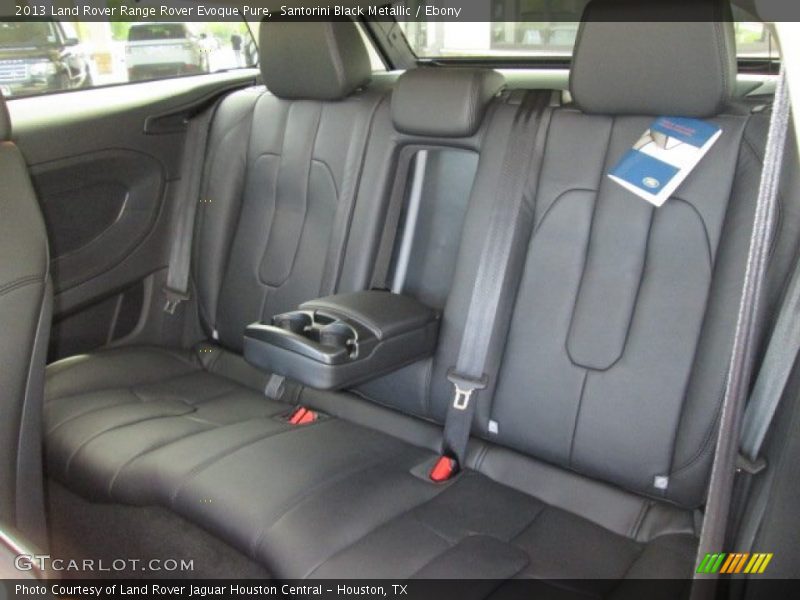 Rear Seat of 2013 Range Rover Evoque Pure