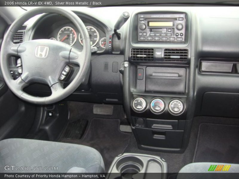 Silver Moss Metallic / Black 2006 Honda CR-V EX 4WD