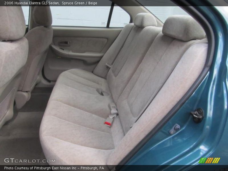 Spruce Green / Beige 2006 Hyundai Elantra GLS Sedan