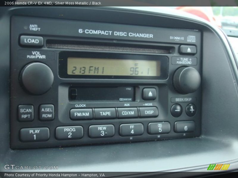 Silver Moss Metallic / Black 2006 Honda CR-V EX 4WD