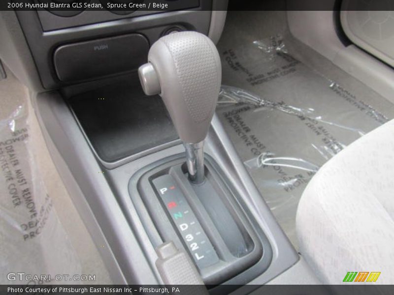 Spruce Green / Beige 2006 Hyundai Elantra GLS Sedan