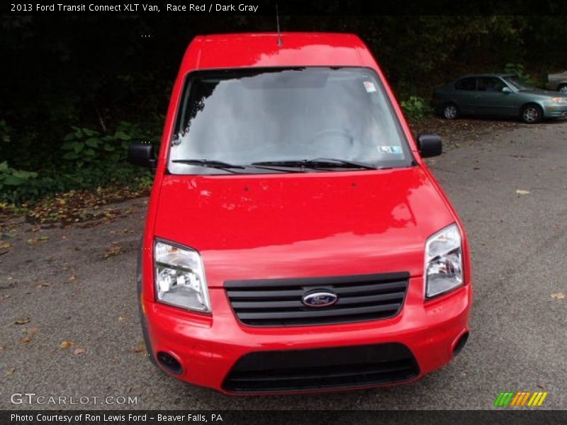 Race Red / Dark Gray 2013 Ford Transit Connect XLT Van