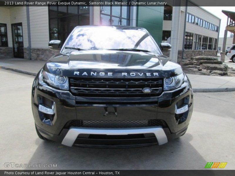 Santorini Black Metallic / Dynamic Lunar/Ivory 2013 Land Rover Range Rover Evoque Dynamic