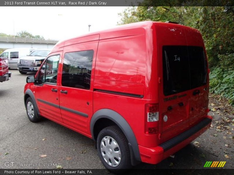 Race Red / Dark Gray 2013 Ford Transit Connect XLT Van