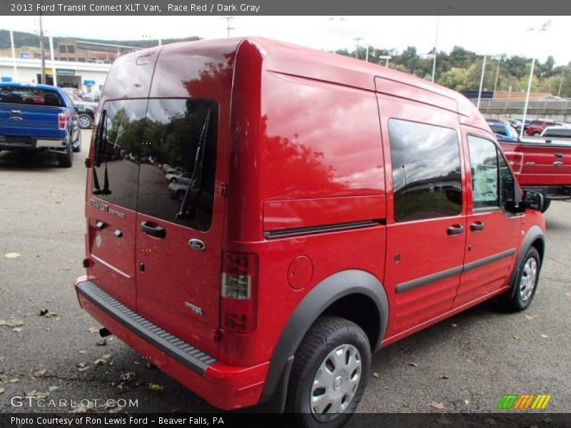 Race Red / Dark Gray 2013 Ford Transit Connect XLT Van