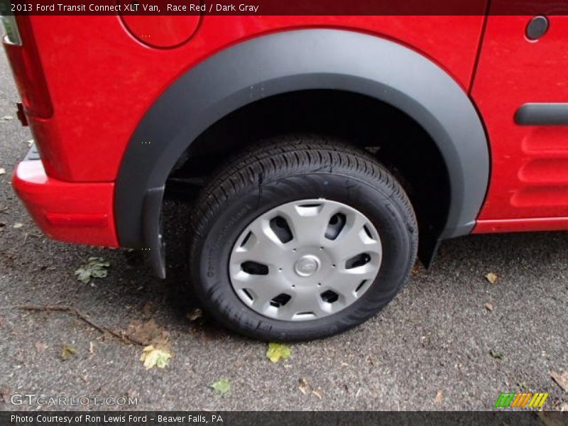 Race Red / Dark Gray 2013 Ford Transit Connect XLT Van