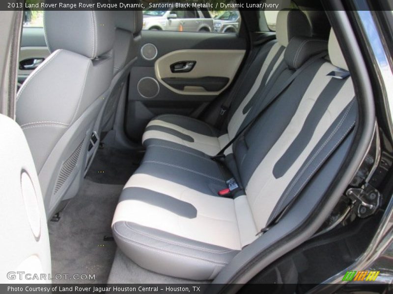 Rear Seat of 2013 Range Rover Evoque Dynamic