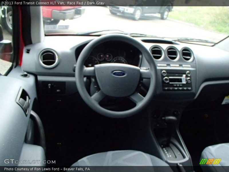Race Red / Dark Gray 2013 Ford Transit Connect XLT Van