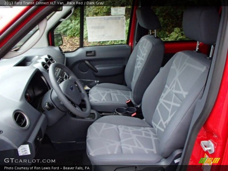 Race Red / Dark Gray 2013 Ford Transit Connect XLT Van