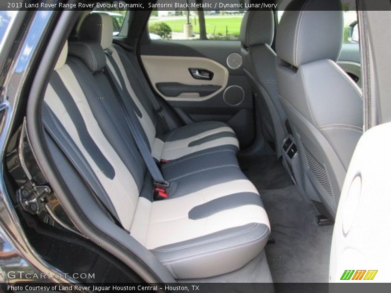 Rear Seat of 2013 Range Rover Evoque Dynamic