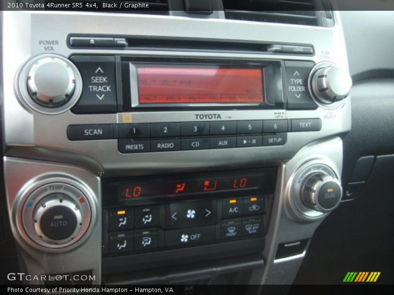 Black / Graphite 2010 Toyota 4Runner SR5 4x4