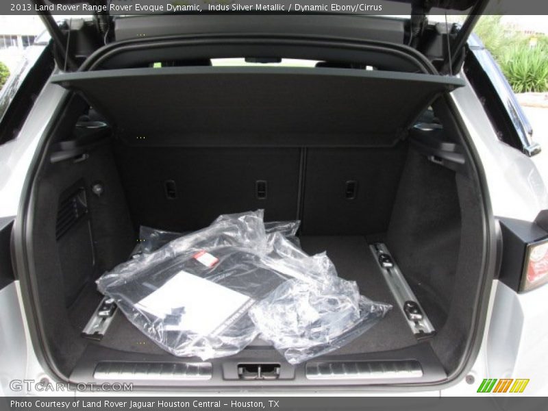 Indus Silver Metallic / Dynamic Ebony/Cirrus 2013 Land Rover Range Rover Evoque Dynamic