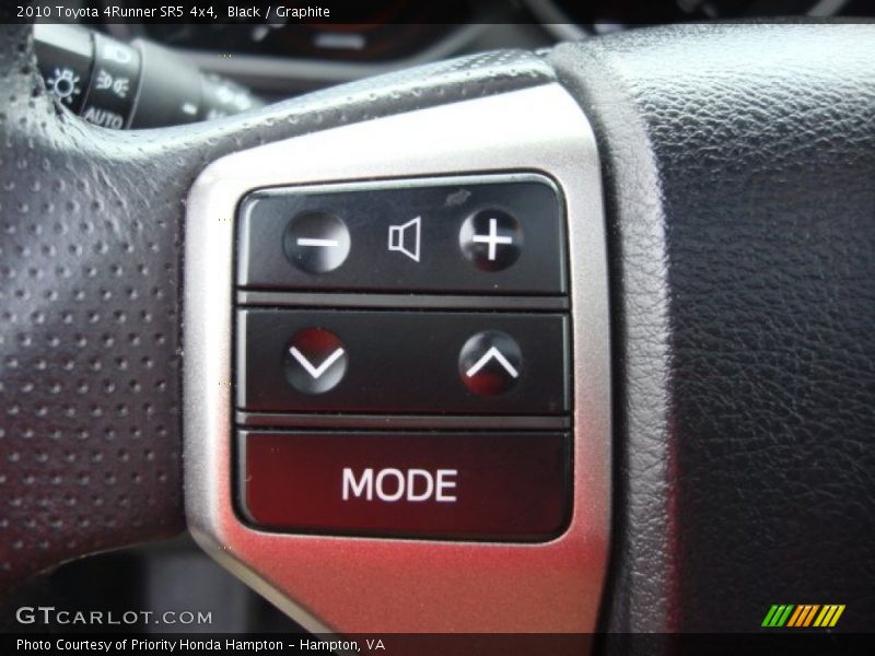 Black / Graphite 2010 Toyota 4Runner SR5 4x4
