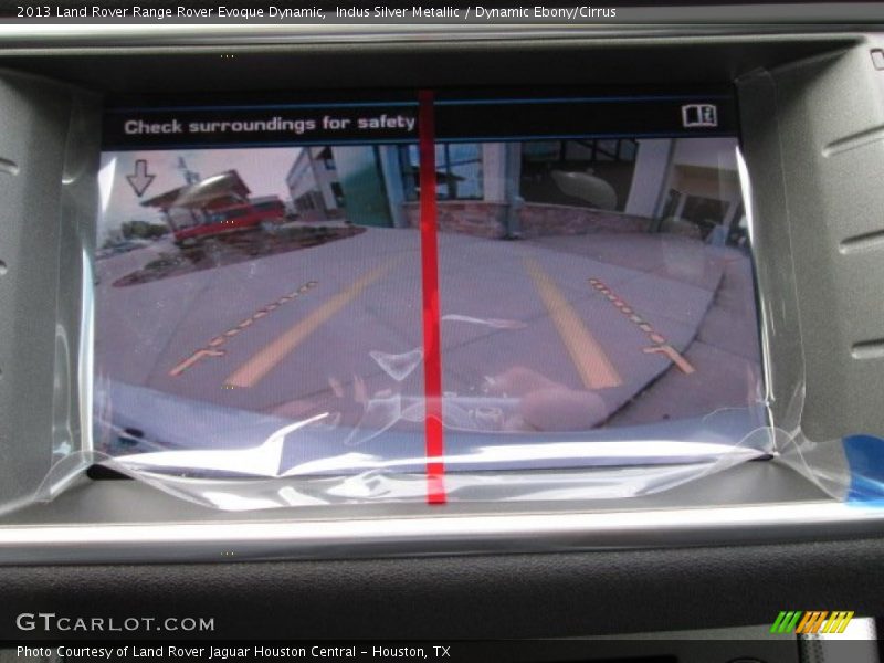 Indus Silver Metallic / Dynamic Ebony/Cirrus 2013 Land Rover Range Rover Evoque Dynamic